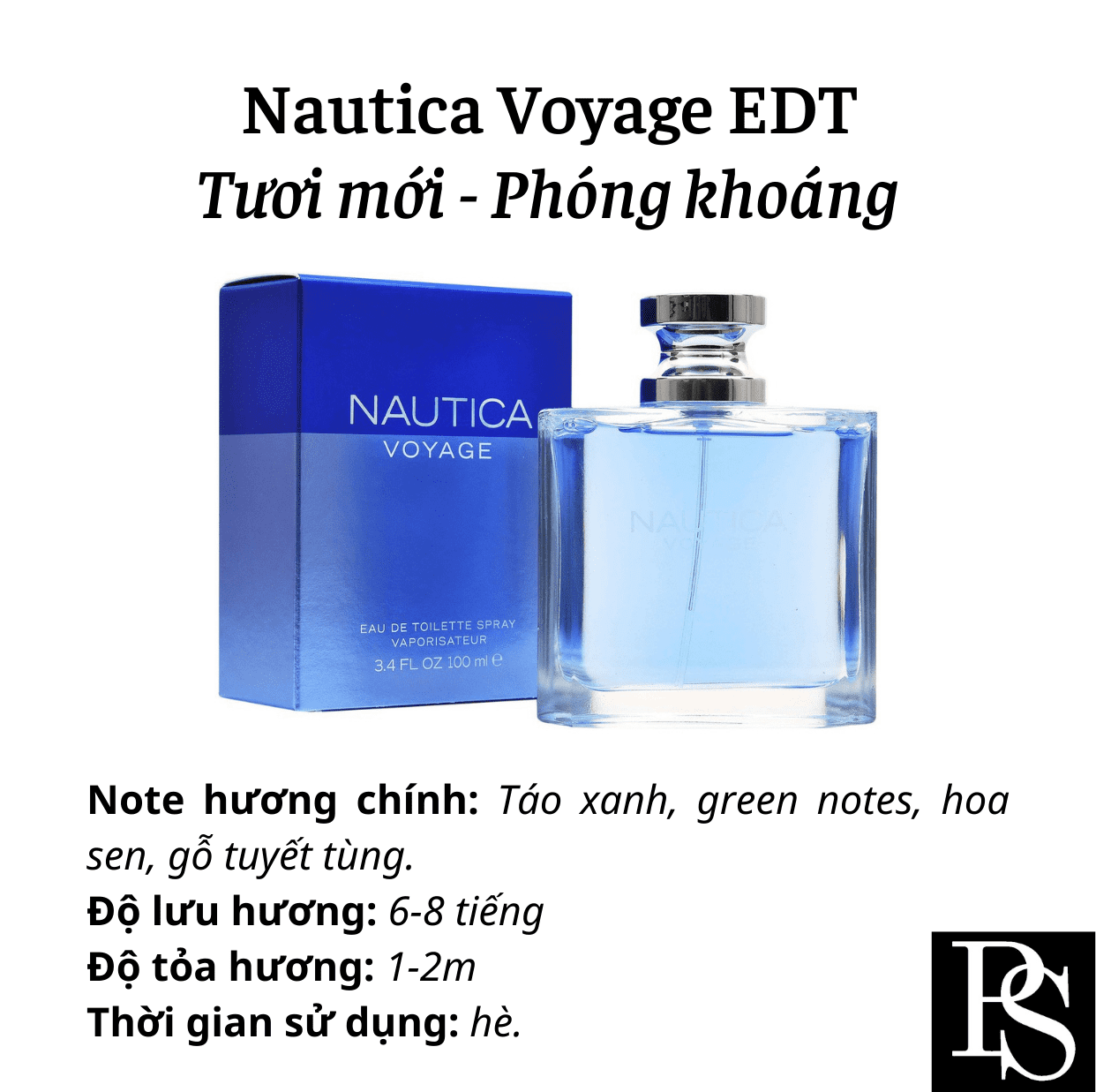 Nước hoa Nam - Nautica Voyage EDT