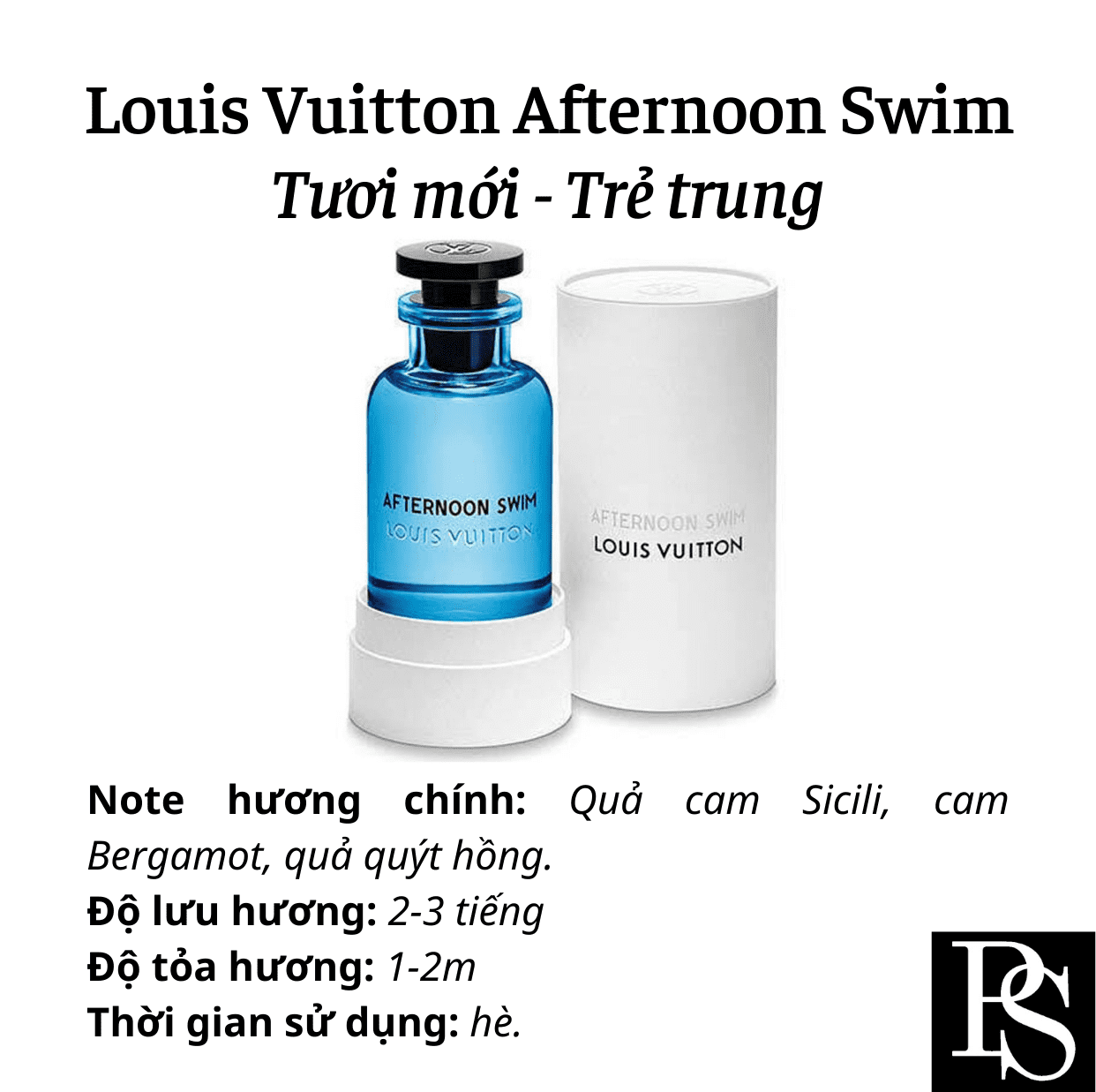 Nước hoa Niche - Louis Vuitton Afternoon Swim