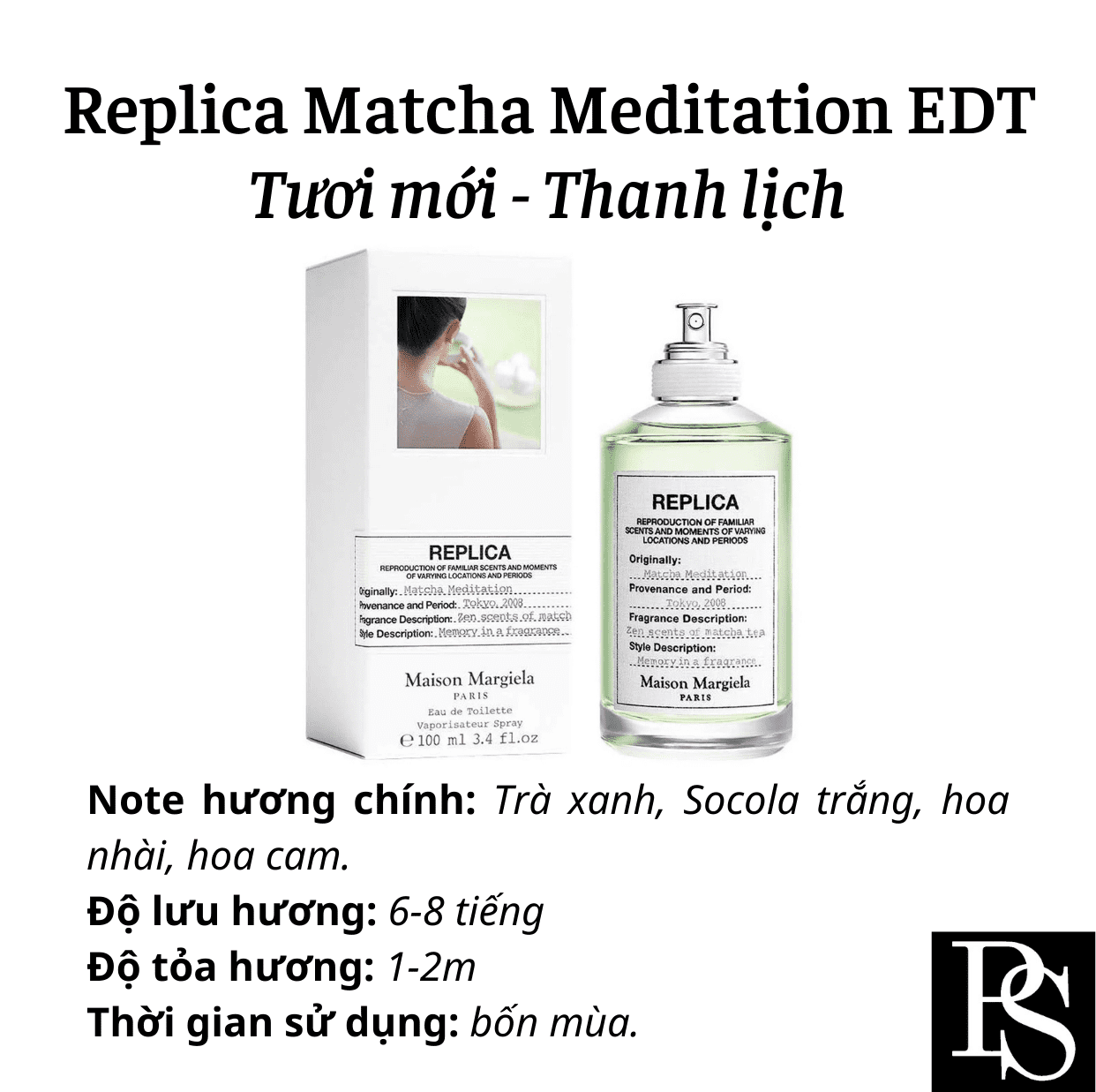 Nước hoa Niche - Maison Martin Margiela Replica Matcha Meditation EDT