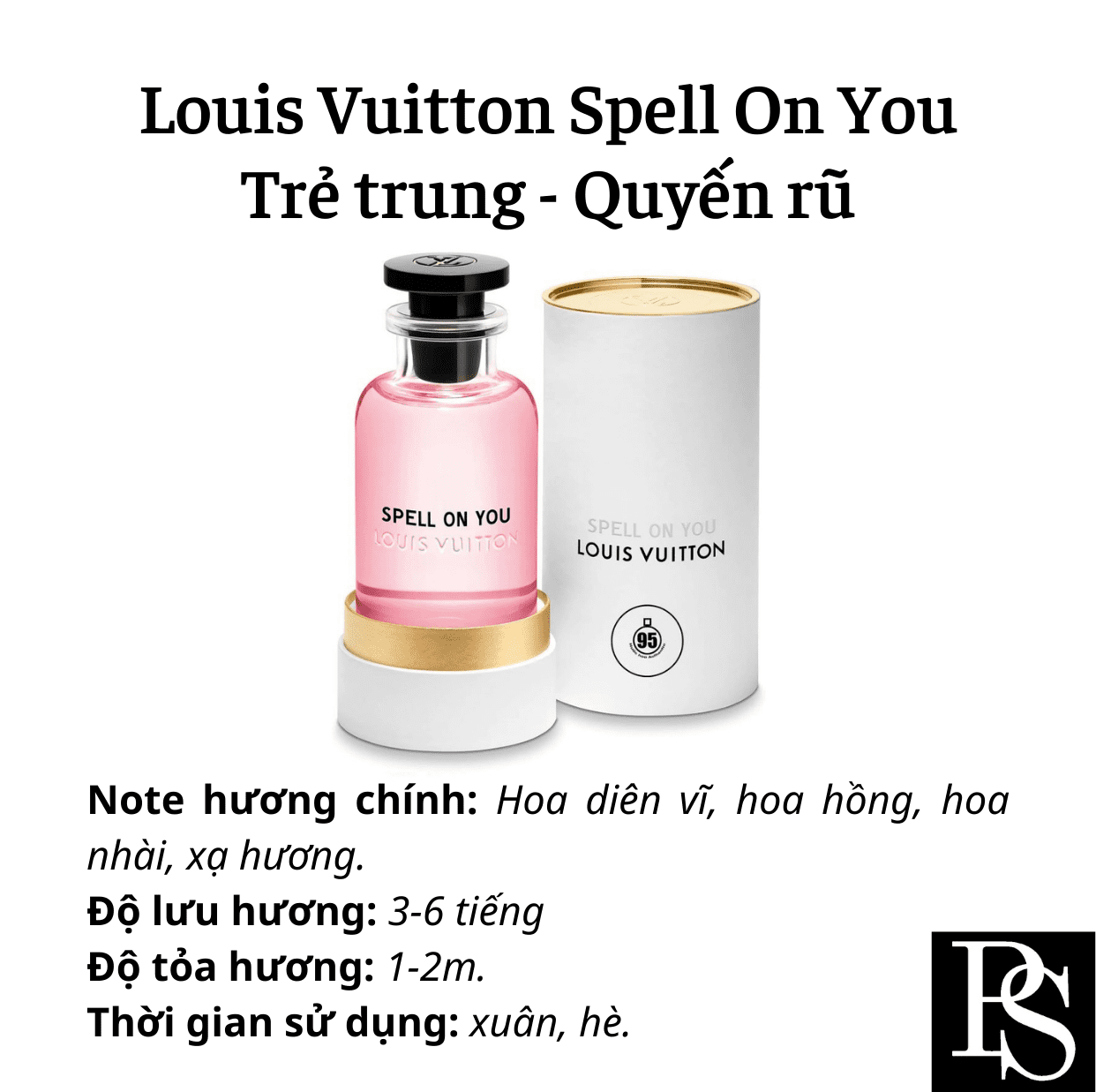 Nước hoa Niche - Louis Vuitton Spell On You