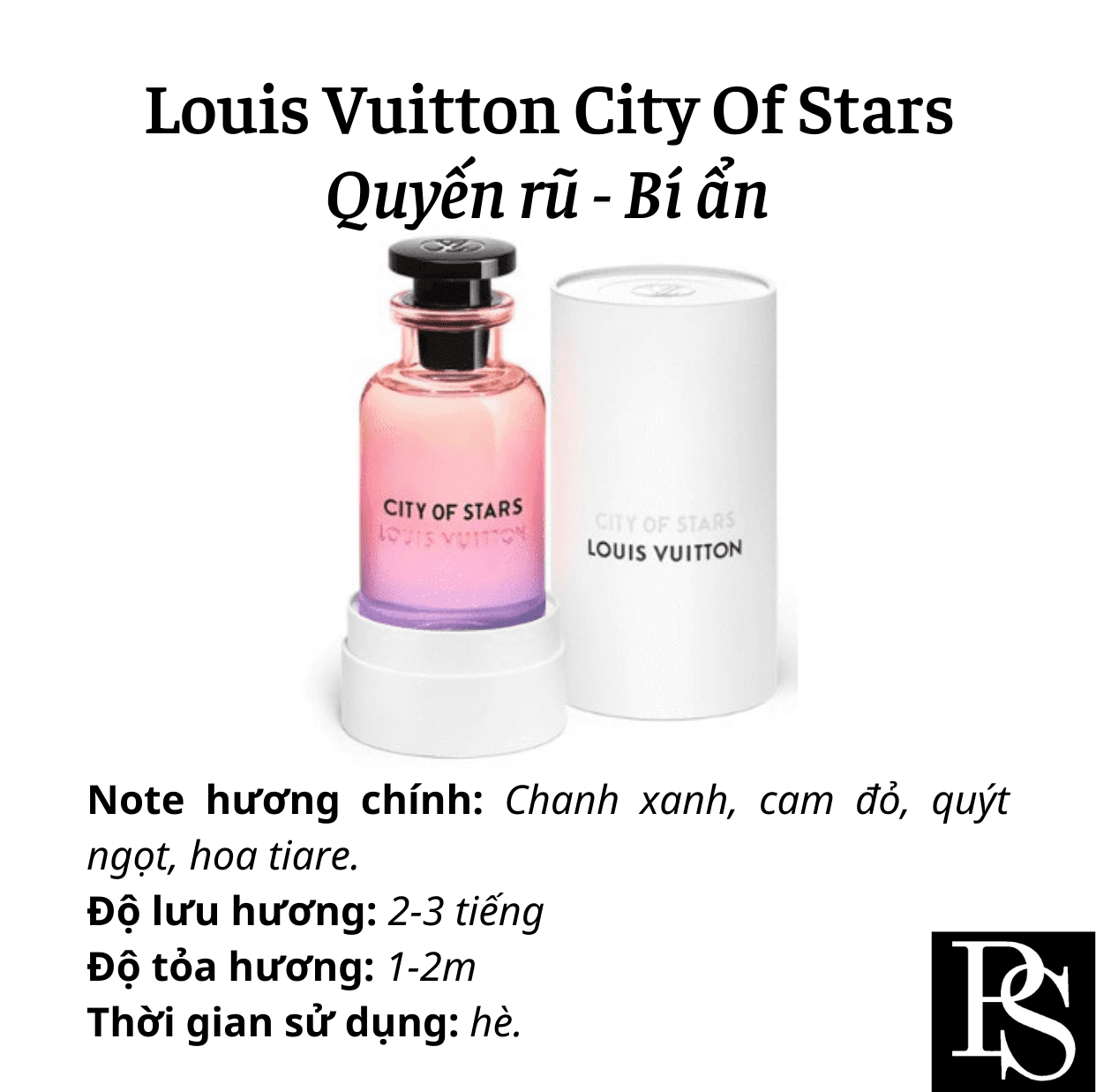 Nước hoa Niche - Louis Vuitton City Of Stars