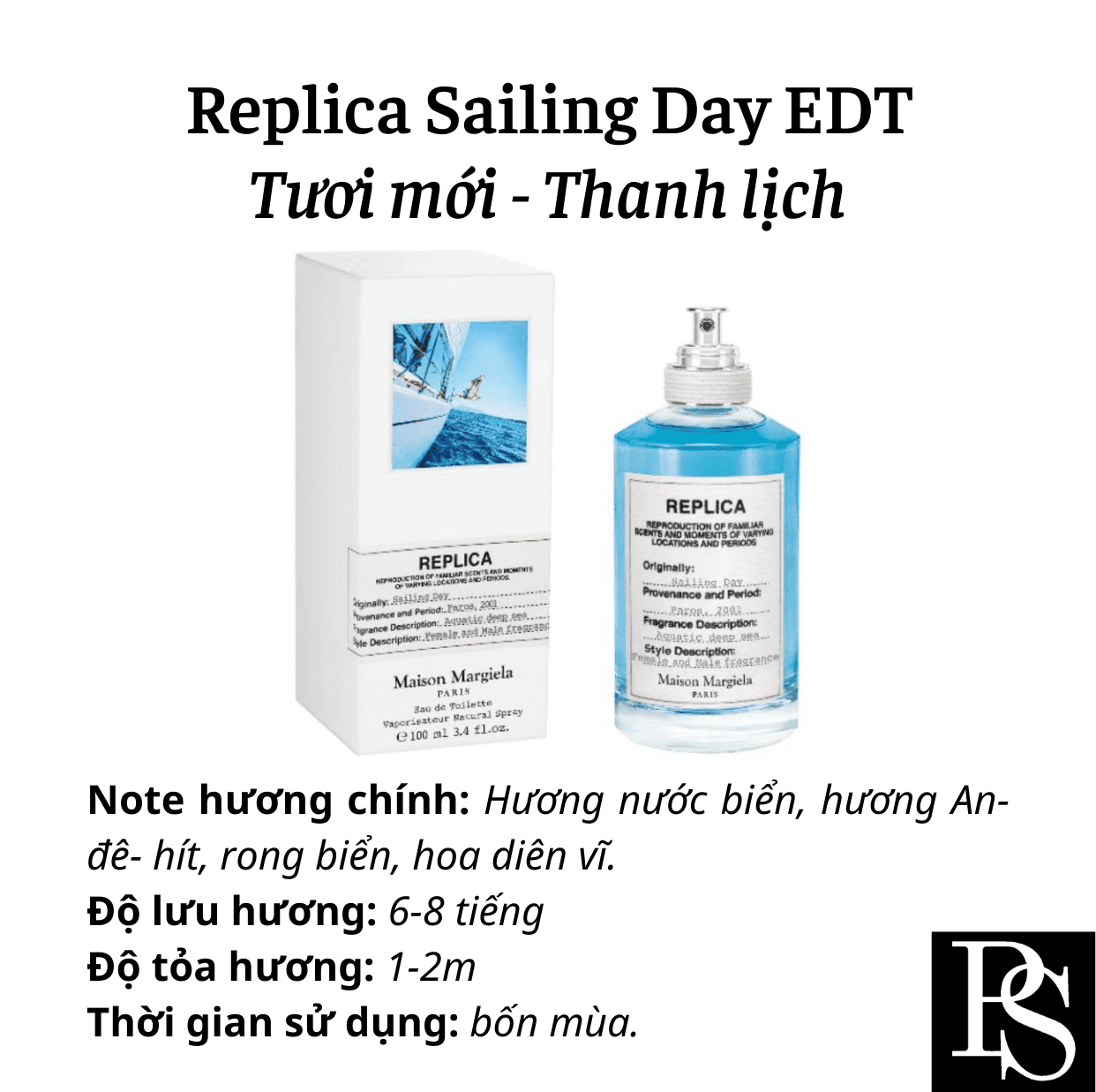 Nước hoa Niche - Maison Martin Margiela Replica Sailing Day EDT