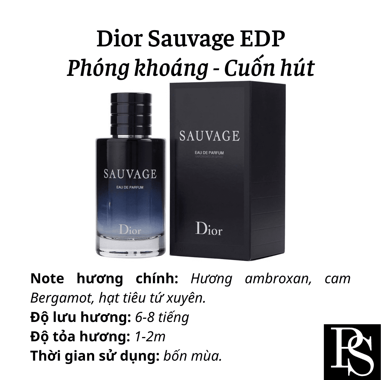 Nước hoa Nam - Dior Sauvage EDP