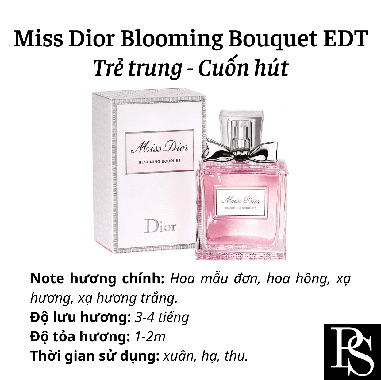 Nước hoa Nữ - Dior Miss Dior Blooming Bouquet EDT