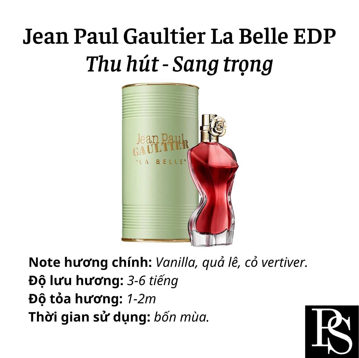 Nước hoa Nữ - Jean Paul Gaultier La Belle EDP