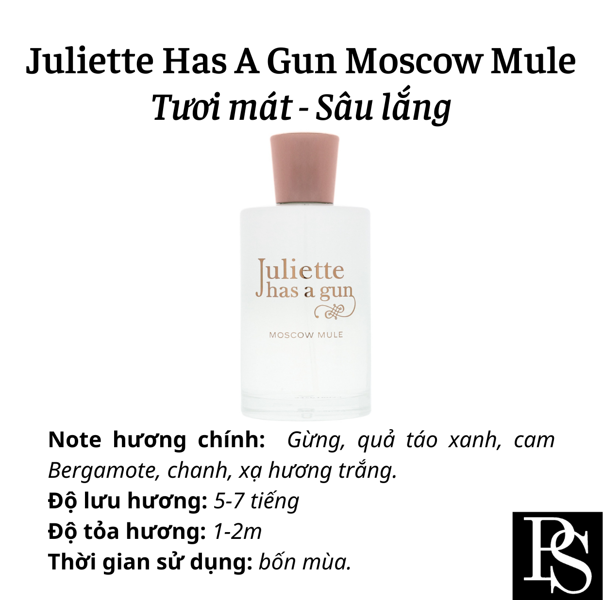 Nước hoa Niche - Juliette Has A Gun Moscow Mule