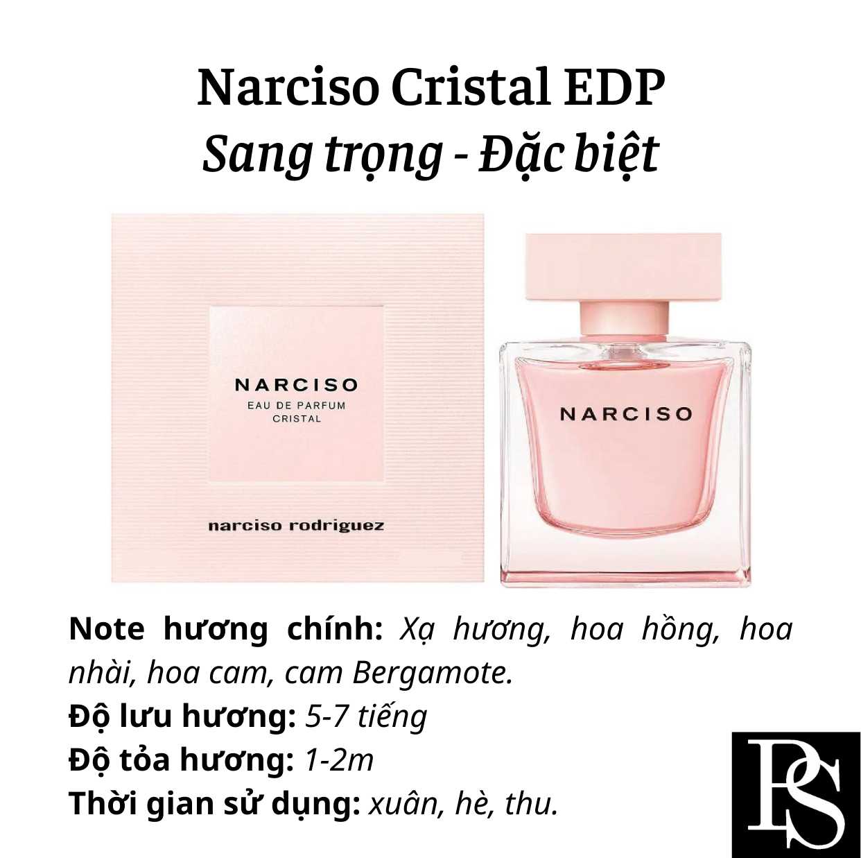 Nước hoa Nữ - Narciso Rodriguez Narciso Cristal EDP 2022