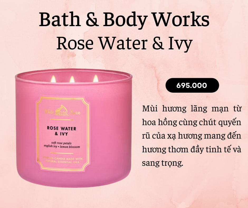 Nến Bath & Body Works 3 Bấc - 411gam