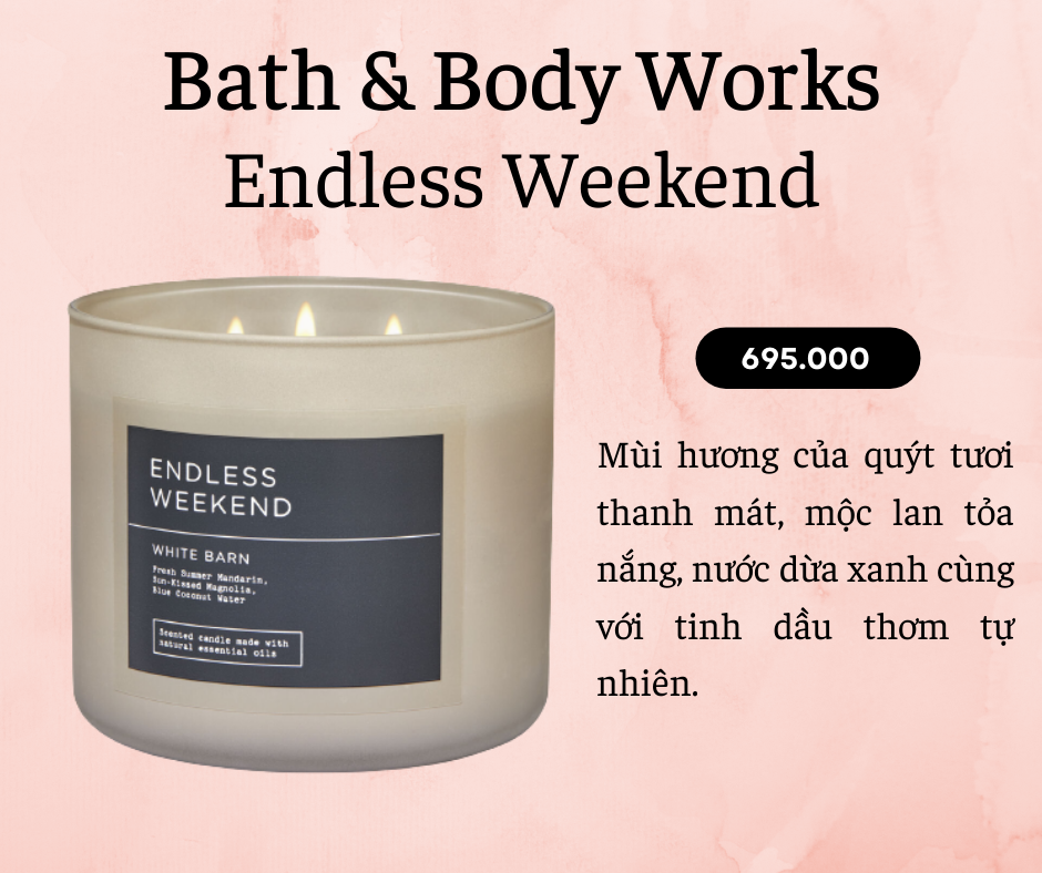 Nến Bath & Body Works 3 Bấc - 411gam