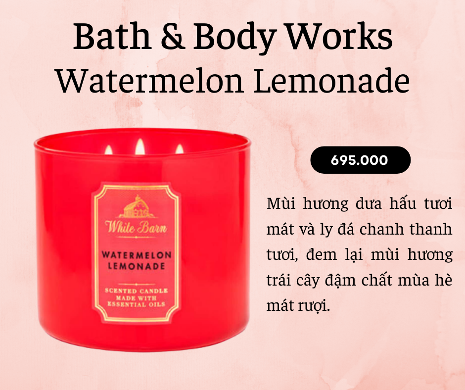 Nến Bath & Body Works 3 Bấc - 411gam