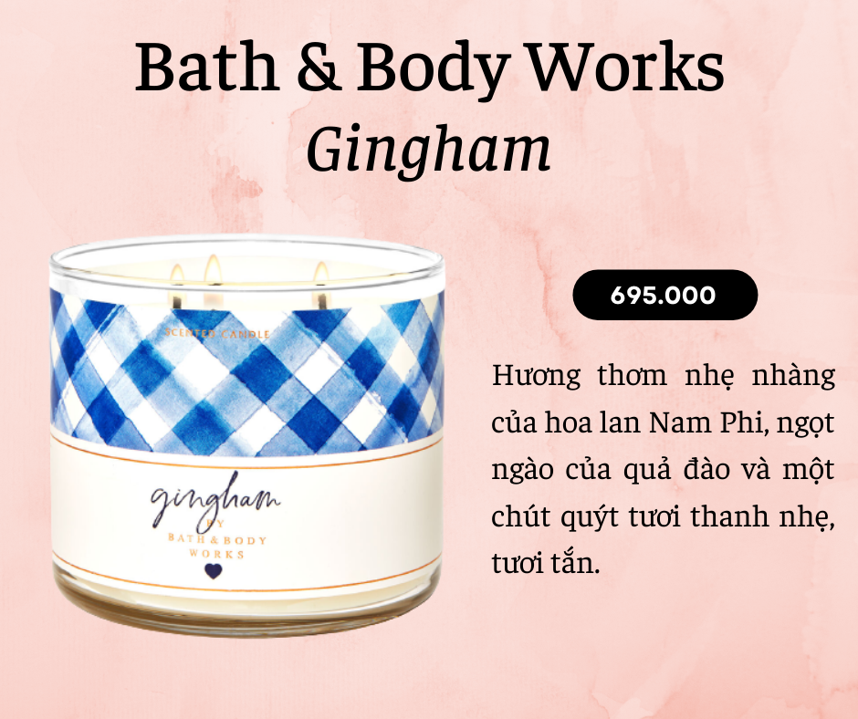 Nến Bath & Body Works 3 Bấc - 411gam