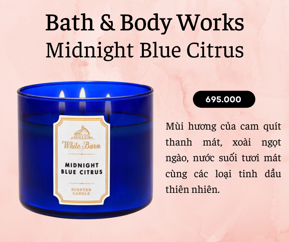 Nến Bath & Body Works 3 Bấc - 411gam