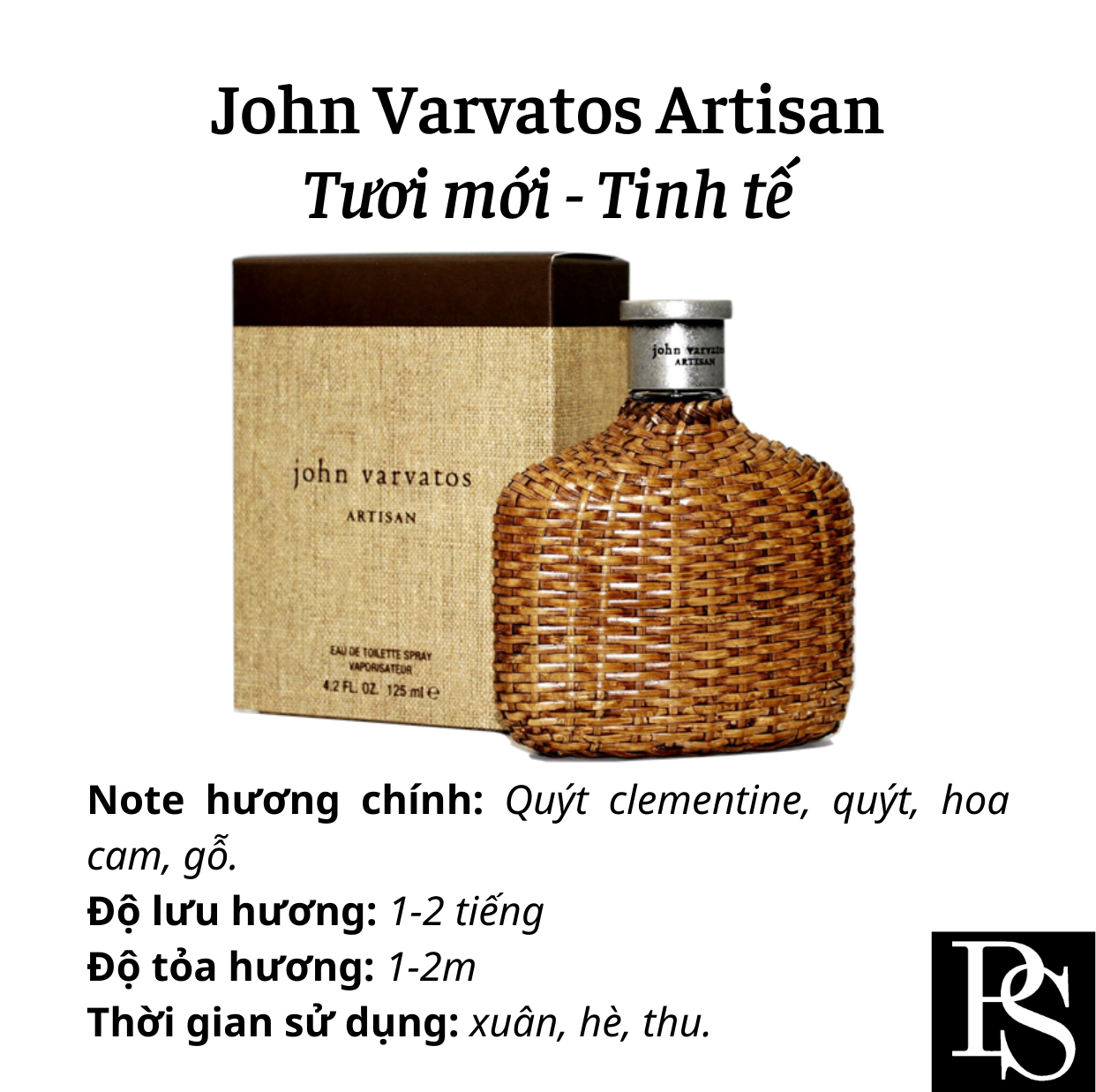 Nước hoa Nam - John Varvatos Artisan