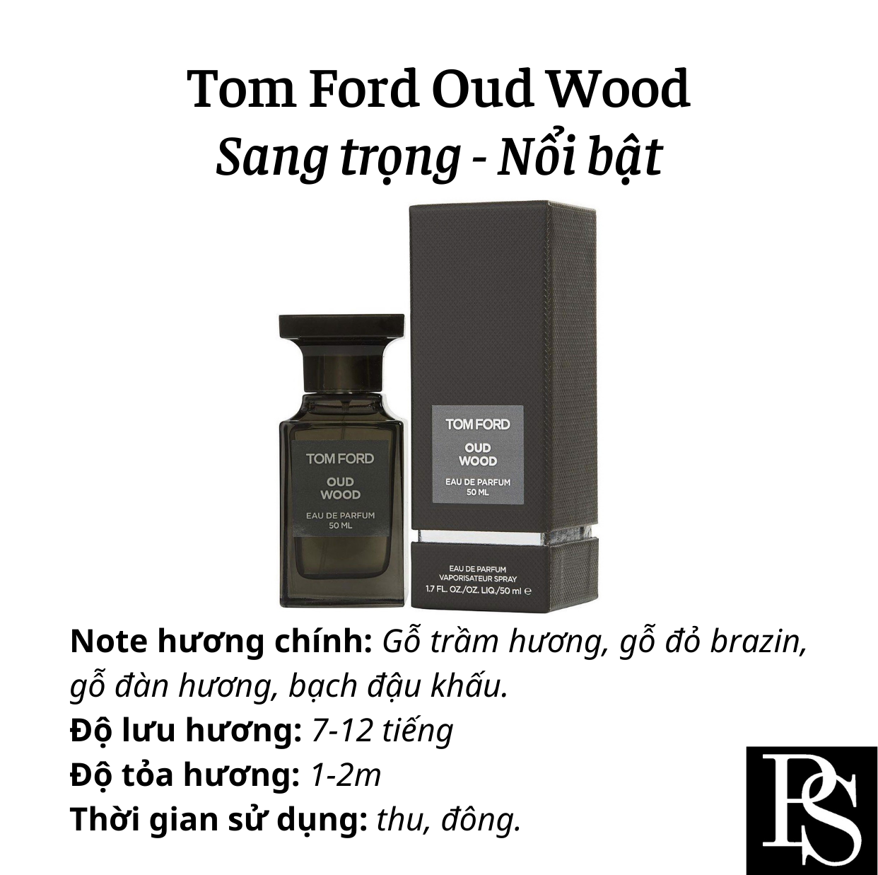 Nước hoa Niche - Tom Ford Oud Wood EDP