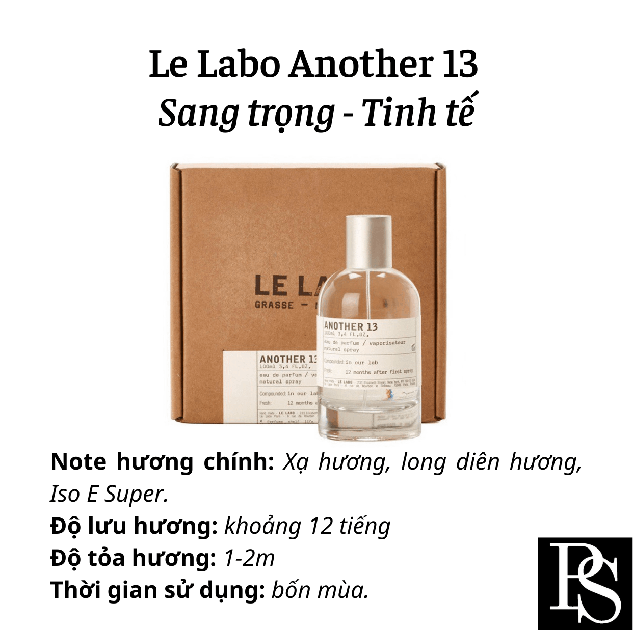 Nước hoa Niche - Le Labo Another 13