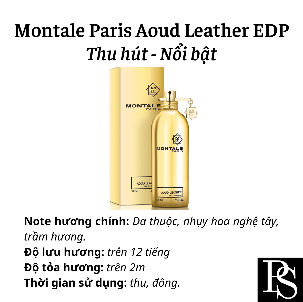 Nước hoa Niche - Montale Paris Aoud Leather EDP