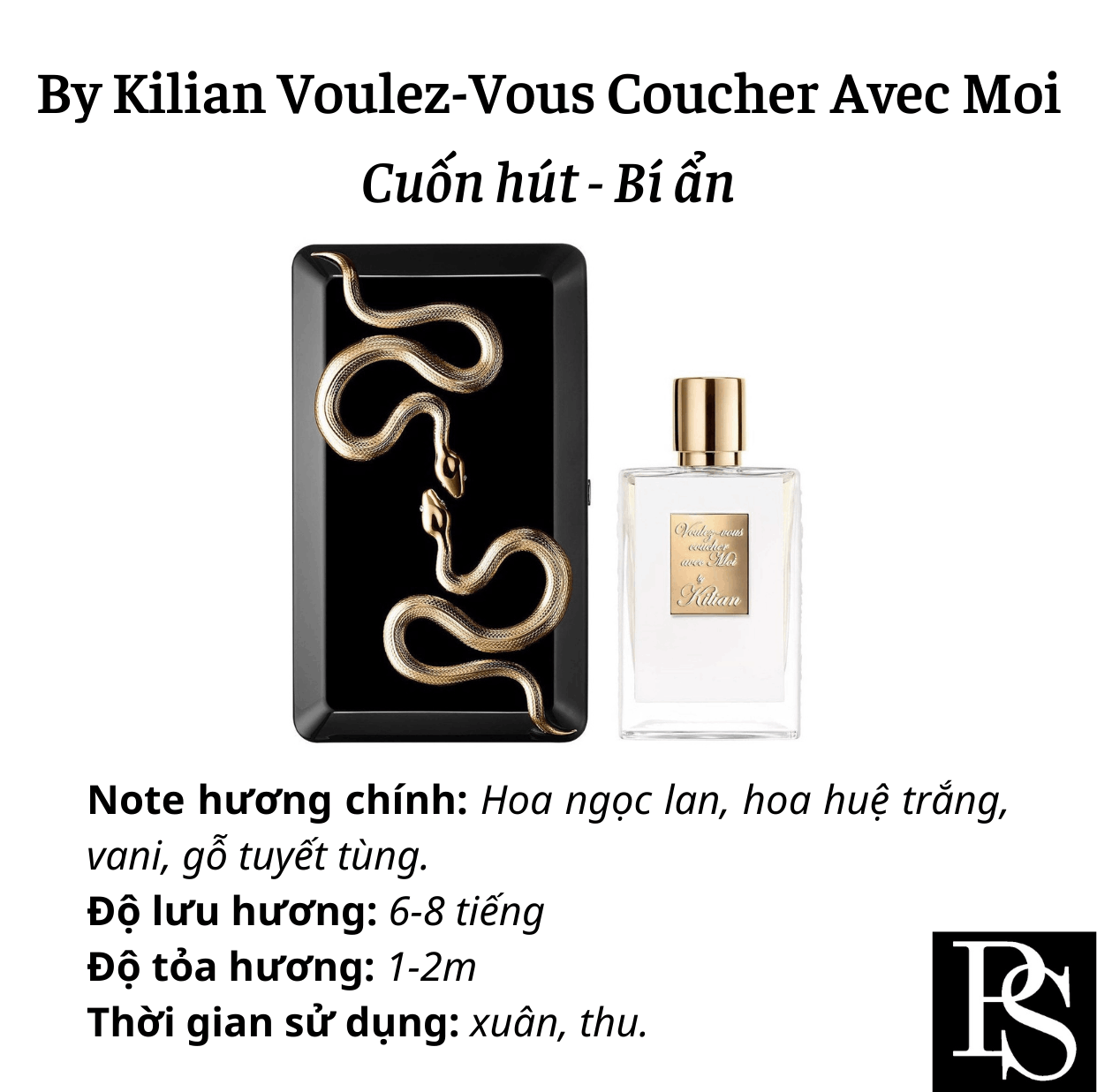 Nước hoa Niche - By Kilian Voulez-Vous coucher avec Moi