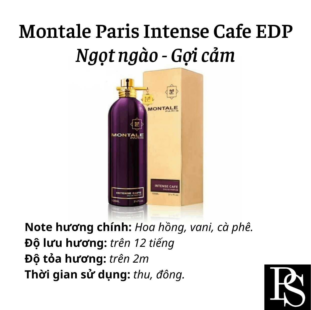 Nước hoa Niche - Montale Paris Intense Cafe EDP