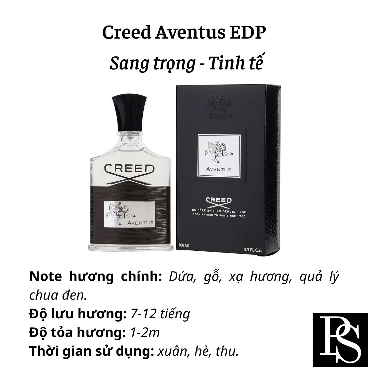 Nước hoa Niche - Creed Aventus EDP