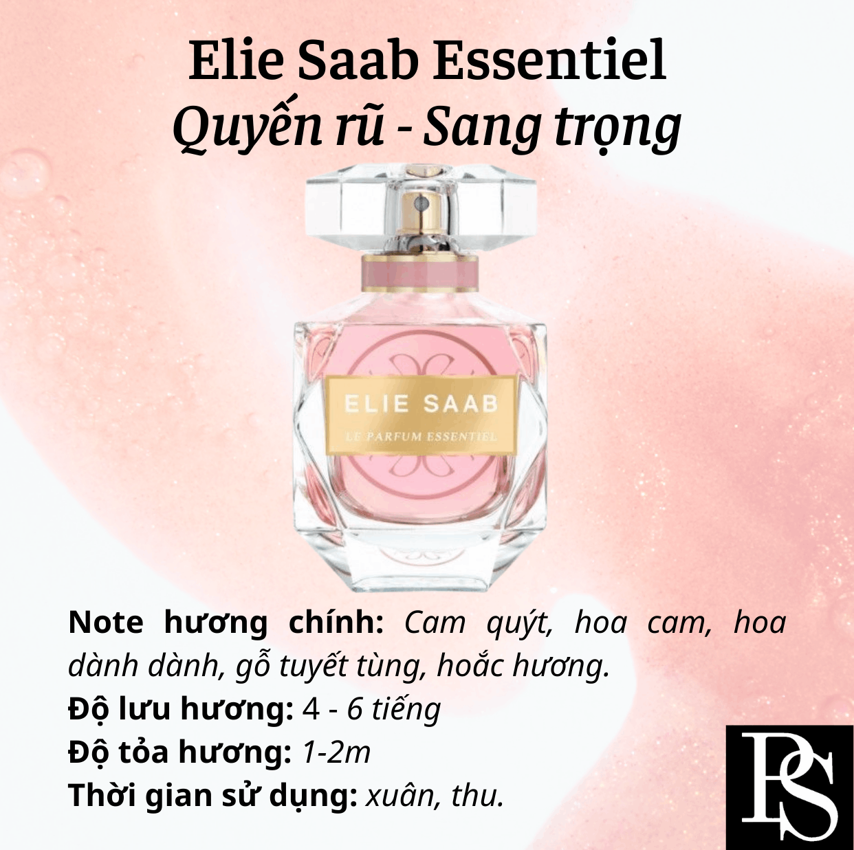 Nước hoa Nữ - Elie Saab Le Parfum Essentiel