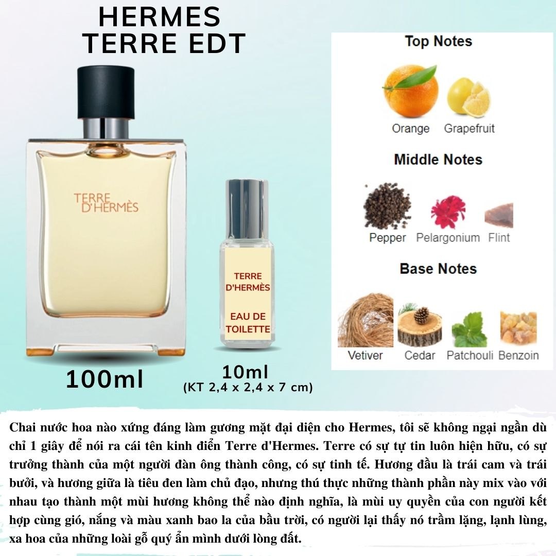 Hermes Collection - Chiết 10ml