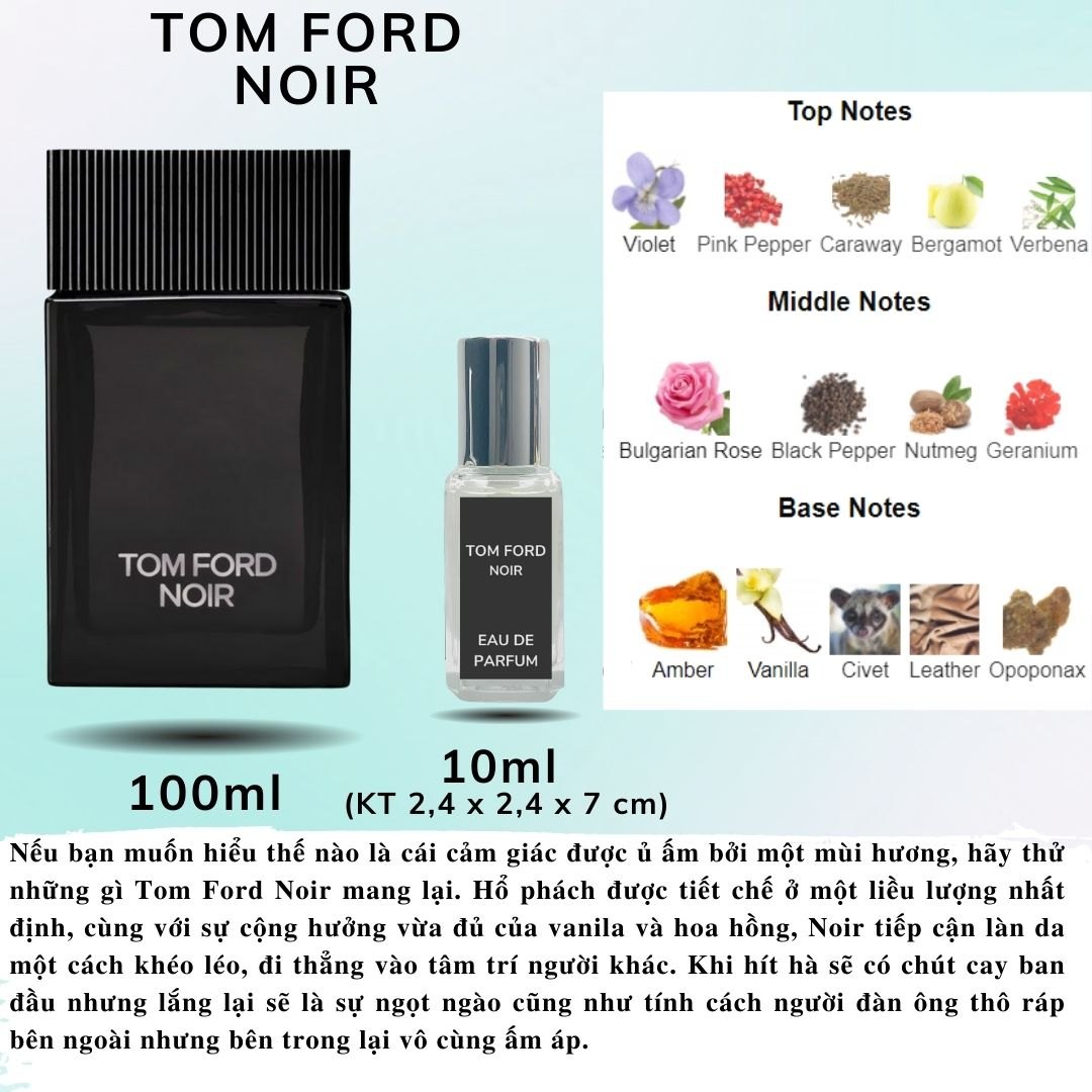 Tom Ford Collection - Chiết 10ml