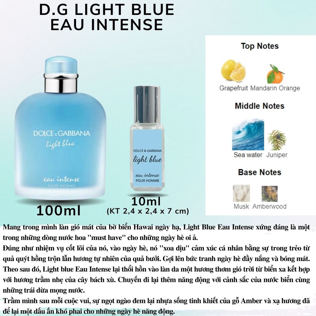 DG Collection - Chiết 10ml