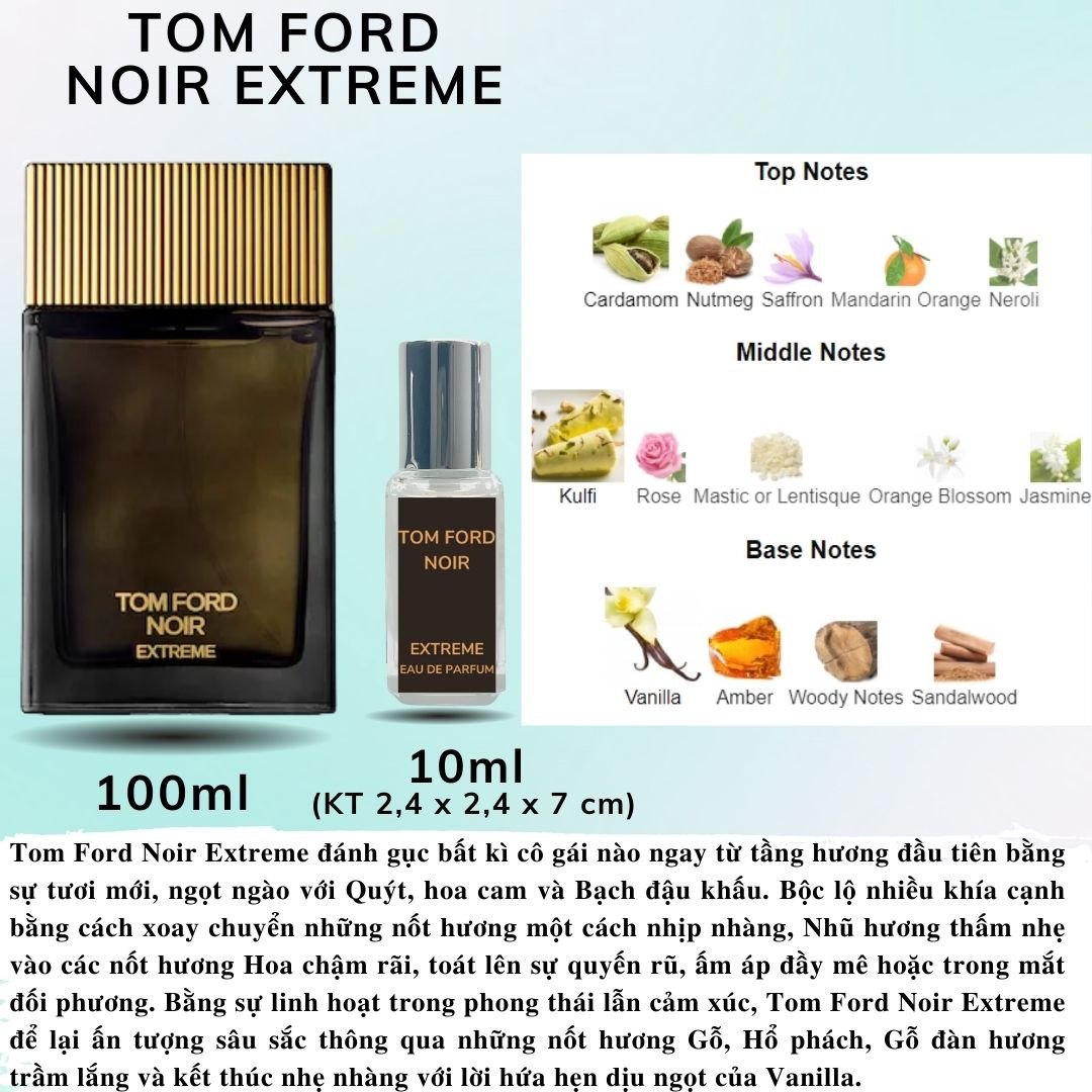 Tom Ford Collection - Chiết 10ml