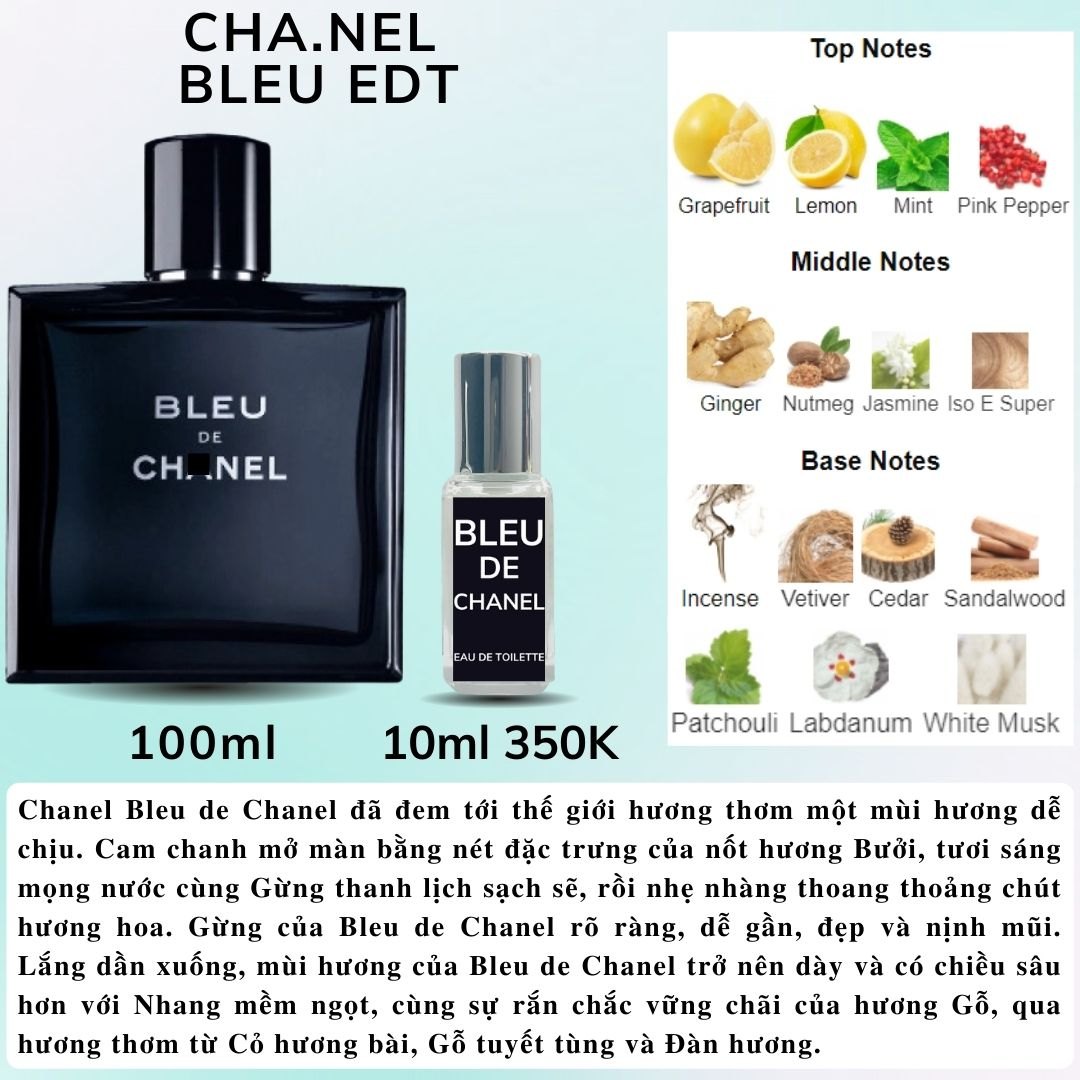 Nước hoa Nam - Chanel Bleu EDT