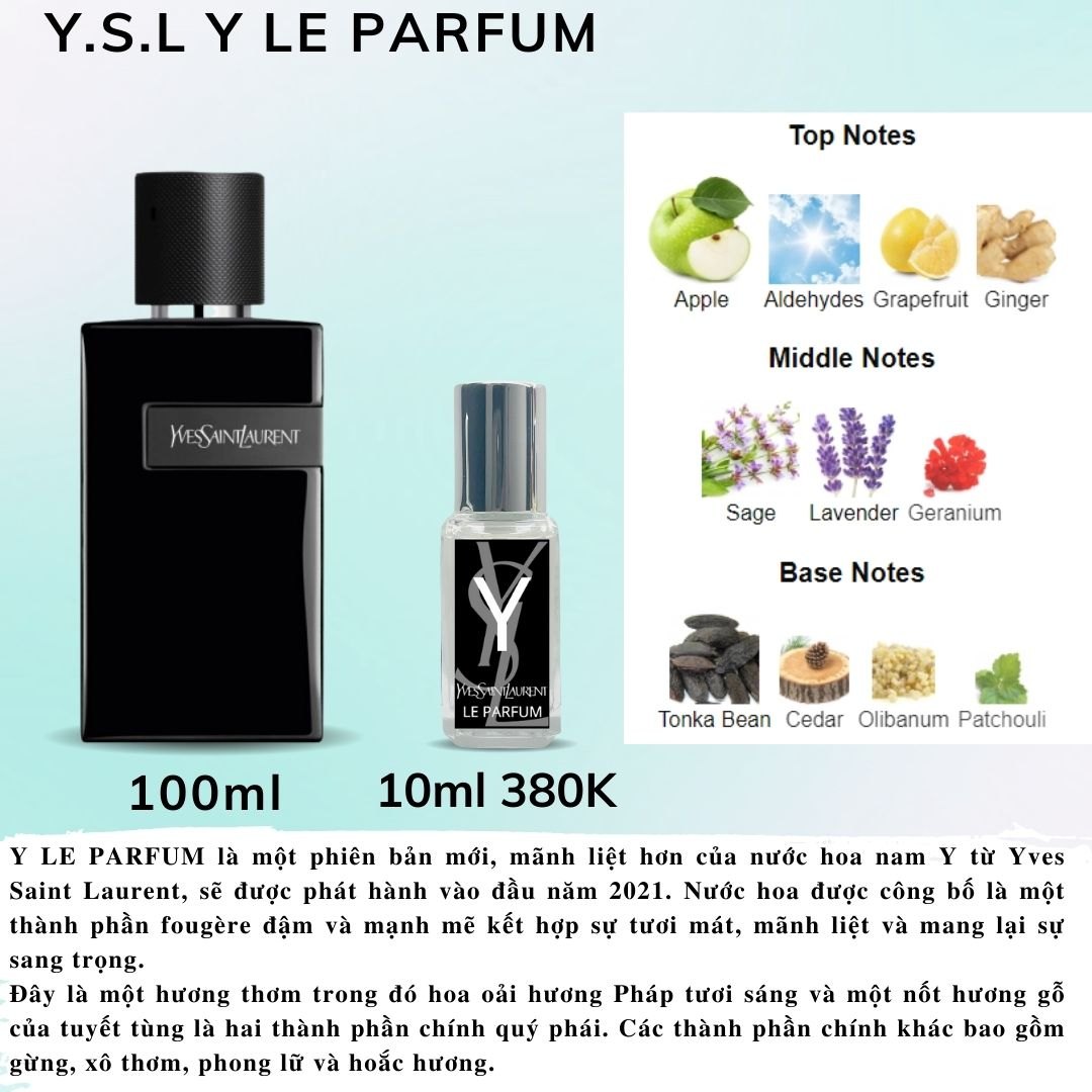 Nước hoa Nam - YSL Y Le Parfum