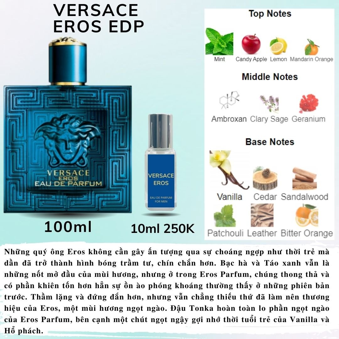 Nước hoa Nam - Versace Eros EDP