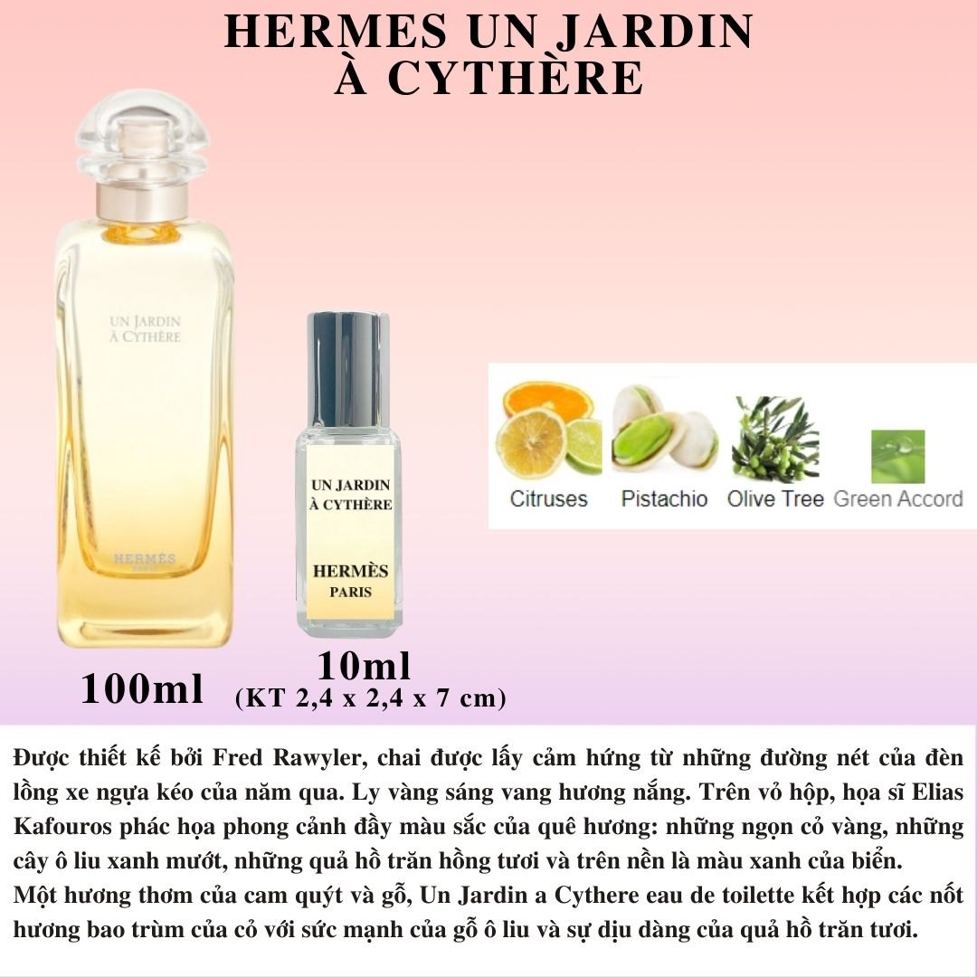 Nước hoa Nữ - Hermes Un Jardin à Cythère