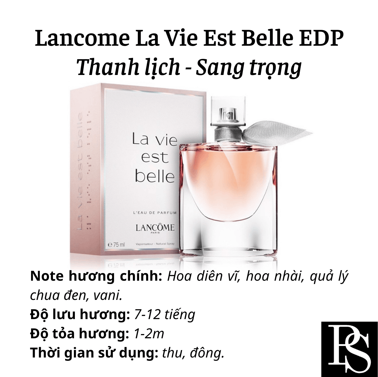 Nước hoa Nữ - Lancome La Vie Est Belle EDP