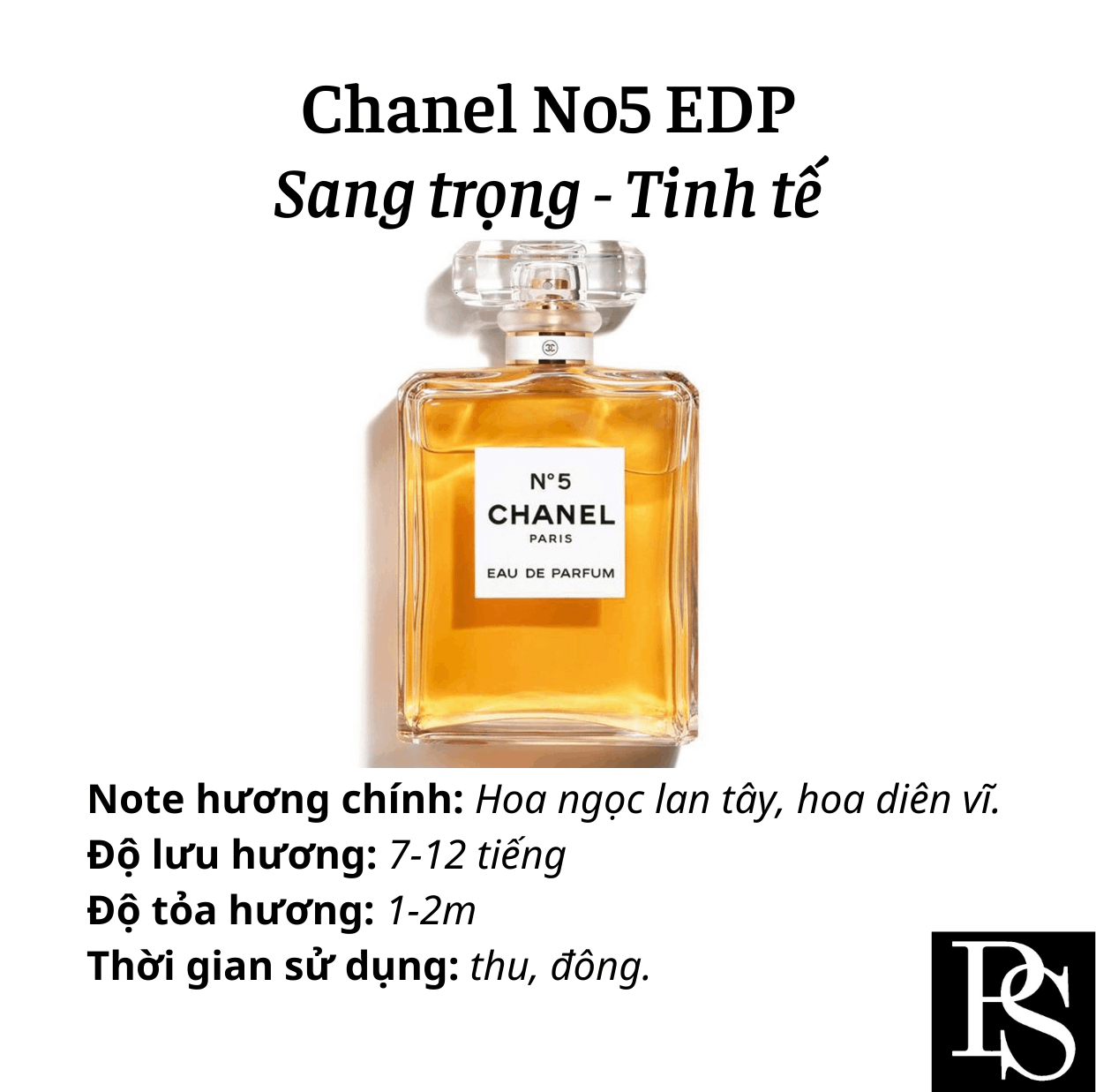 Nước hoa Nữ - Chanel No5 EDP