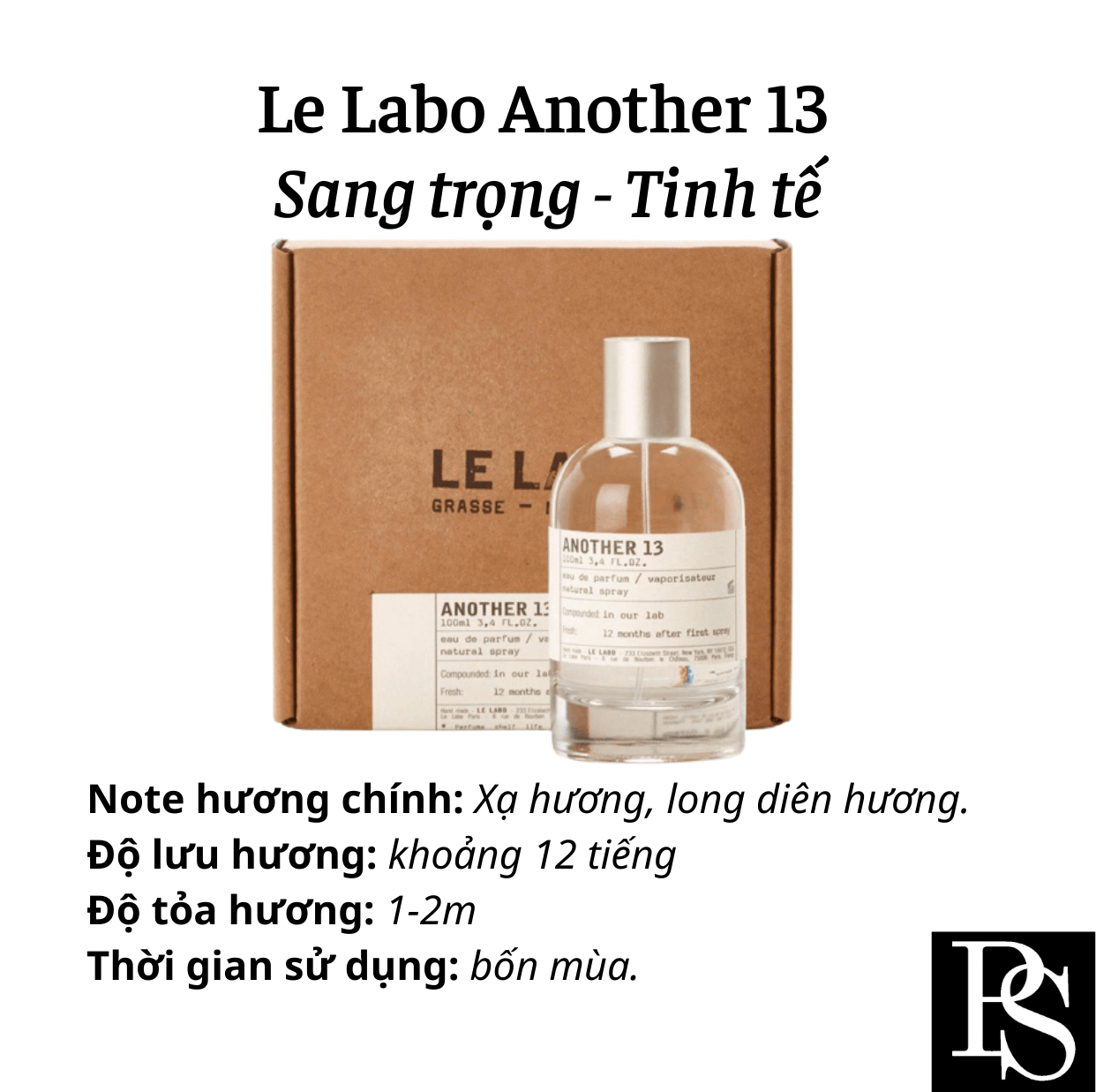 Nước hoa Niche - Le Labo Another 13