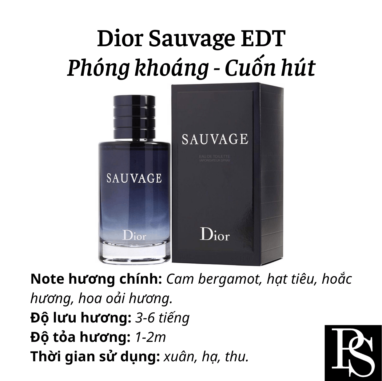 Nước hoa Nam - Dior Sauvage EDT