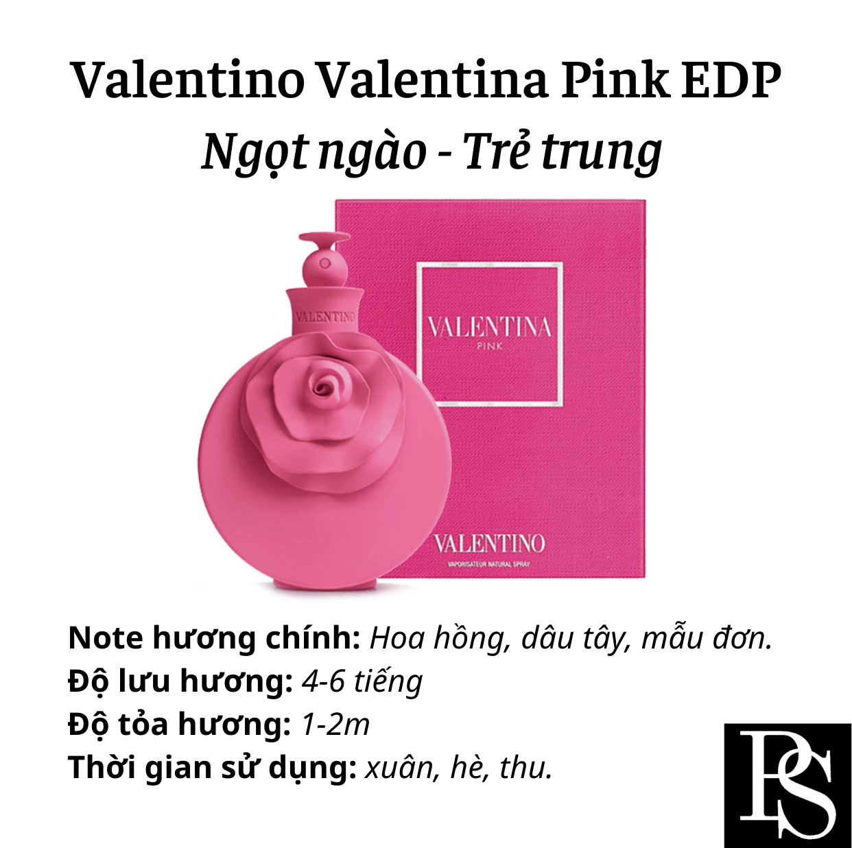 Nước hoa Nữ - Valentino Valentina Pink EDP