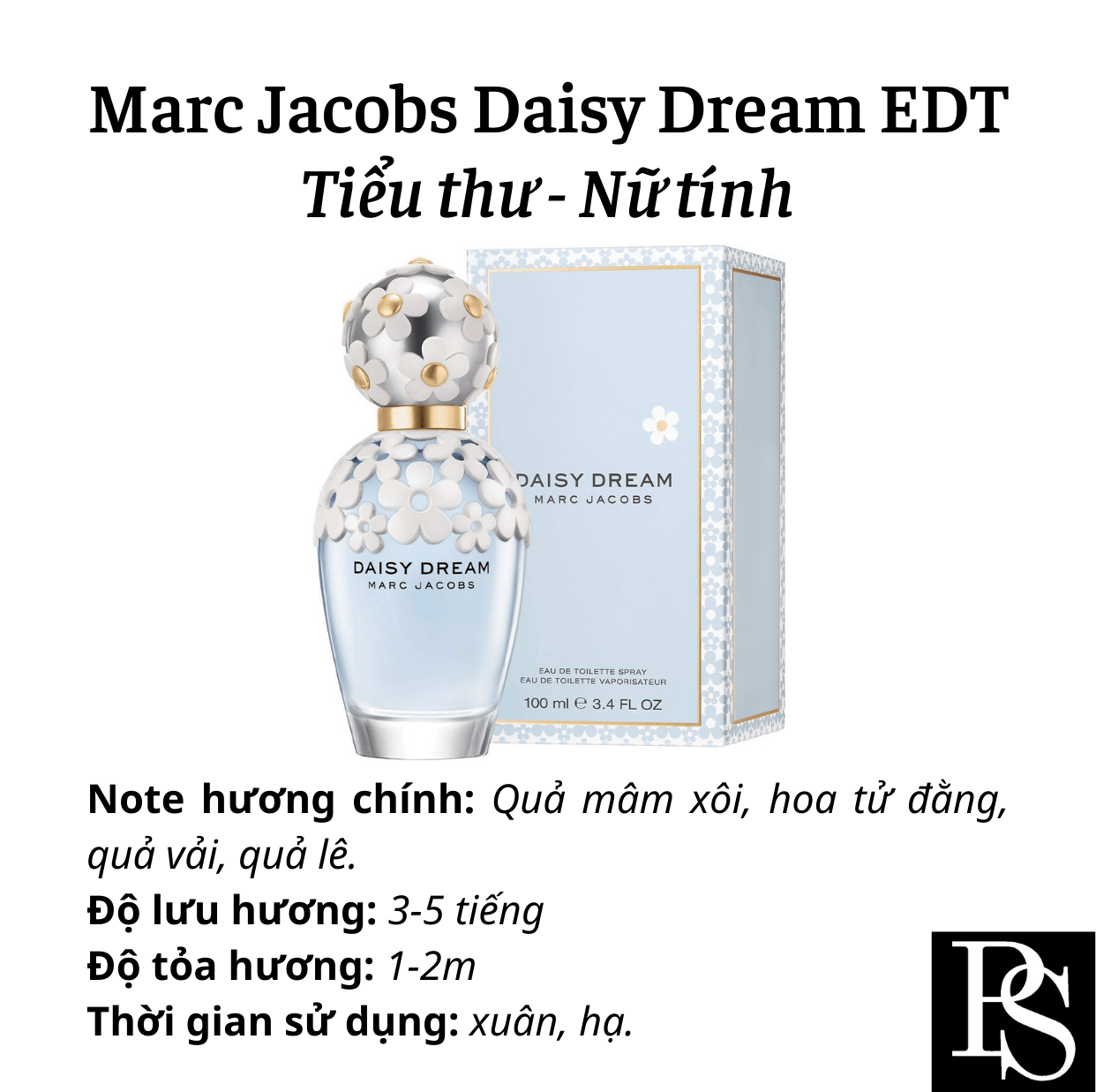 Nước hoa Nữ - Marc Jacobs Daisy Dream EDT