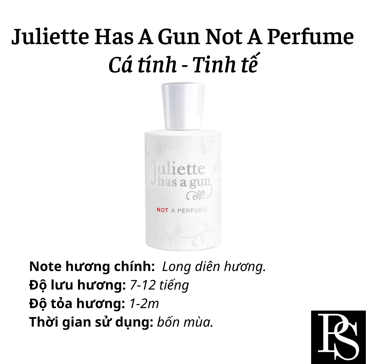 Nước hoa Niche - Juliette Has A Gun Not A Perfume