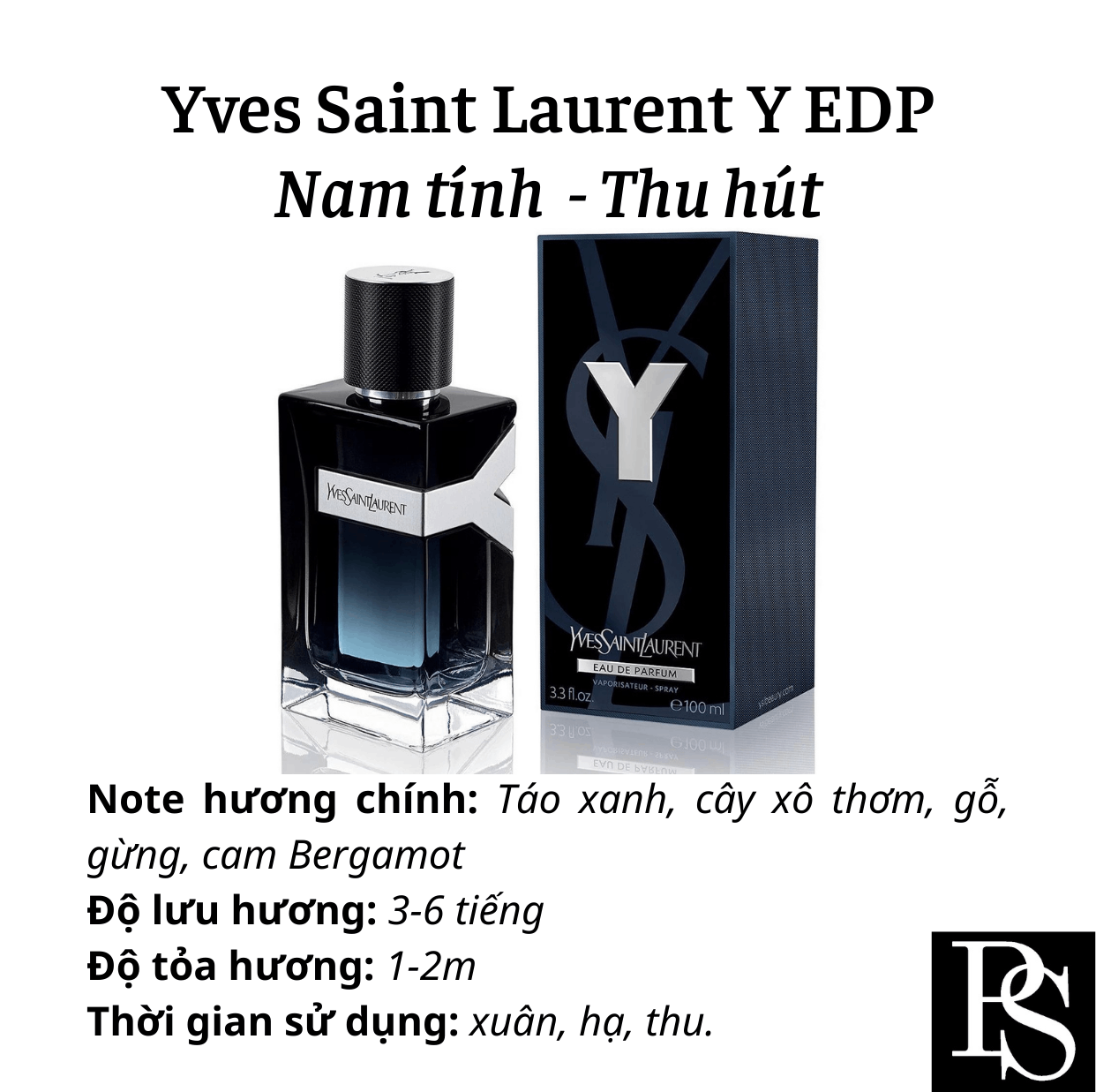 Nước hoa Nam - YSL Y Men EDP