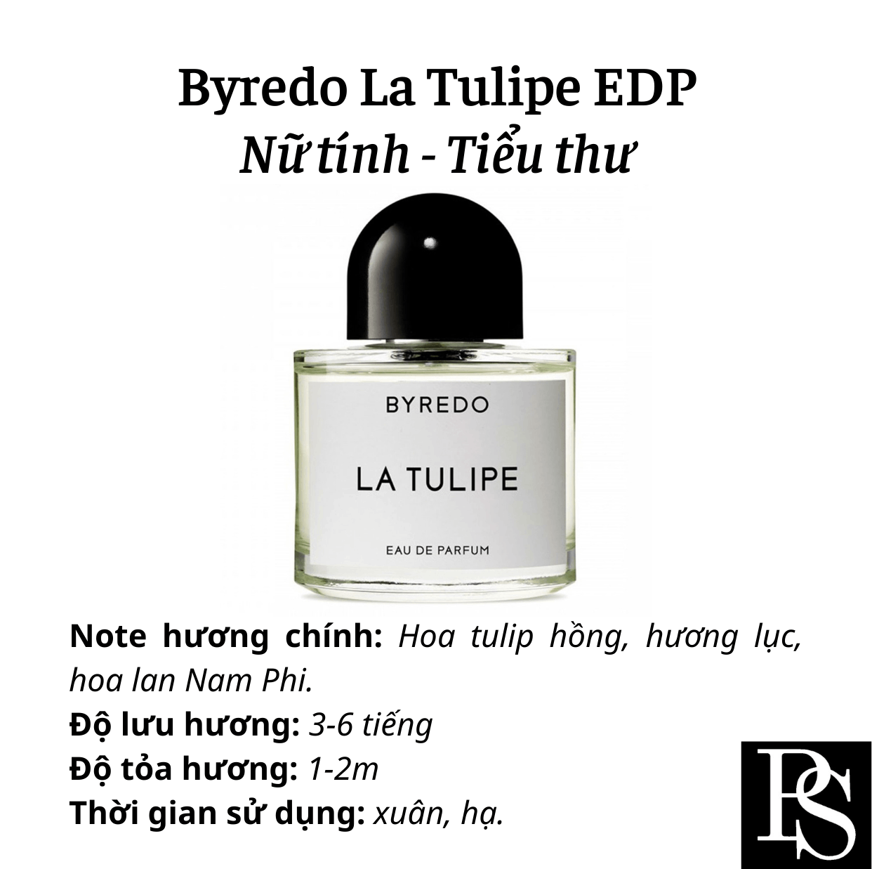 Nước hoa Niche - Byredo Parfums La Tulipe EDP