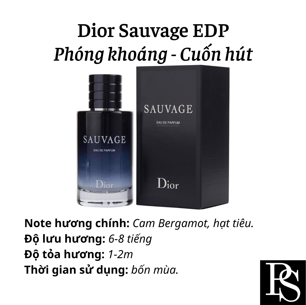 Nước hoa Nam - Dior Sauvage EDP