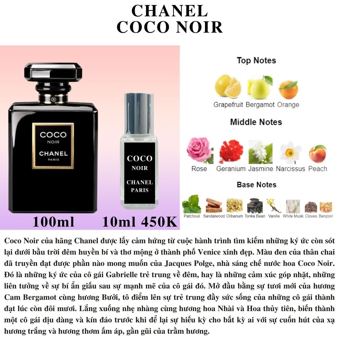 Nước hoa Nữ - Chanel Coco Noir EDP