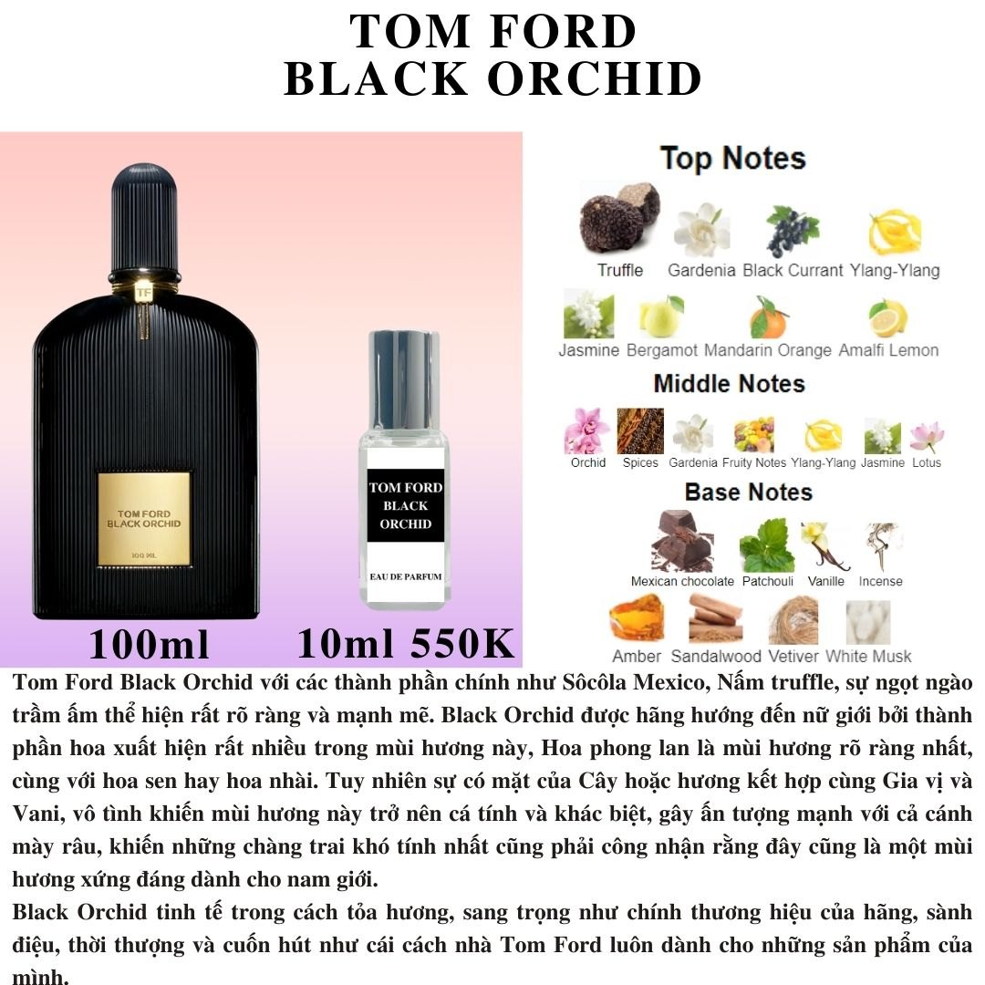 Nước hoa Nữ - Tom Ford Black Orchid EDP