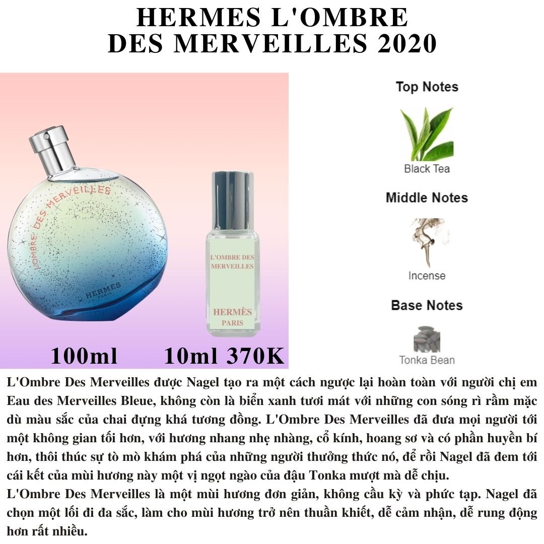 Hermes Collection - Chiết 10ml