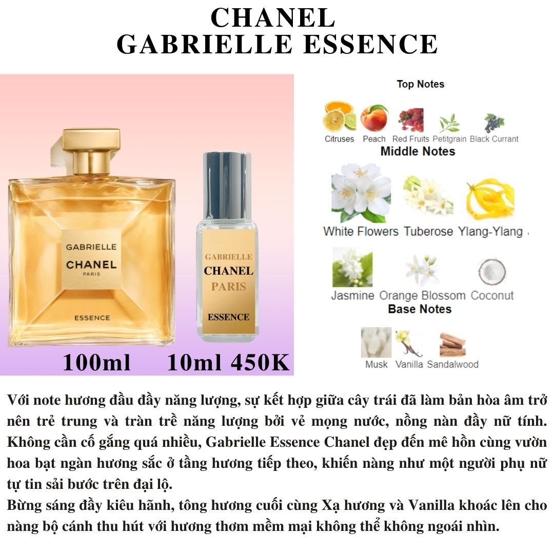 Nước hoa Nữ - Chanel Gabrielle Essence