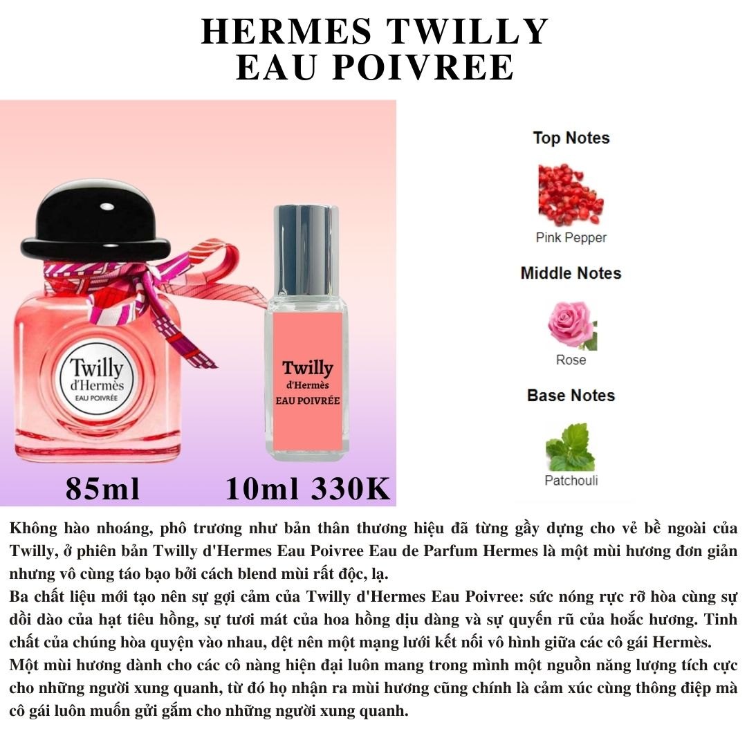 Hermes Collection - Chiết 10ml