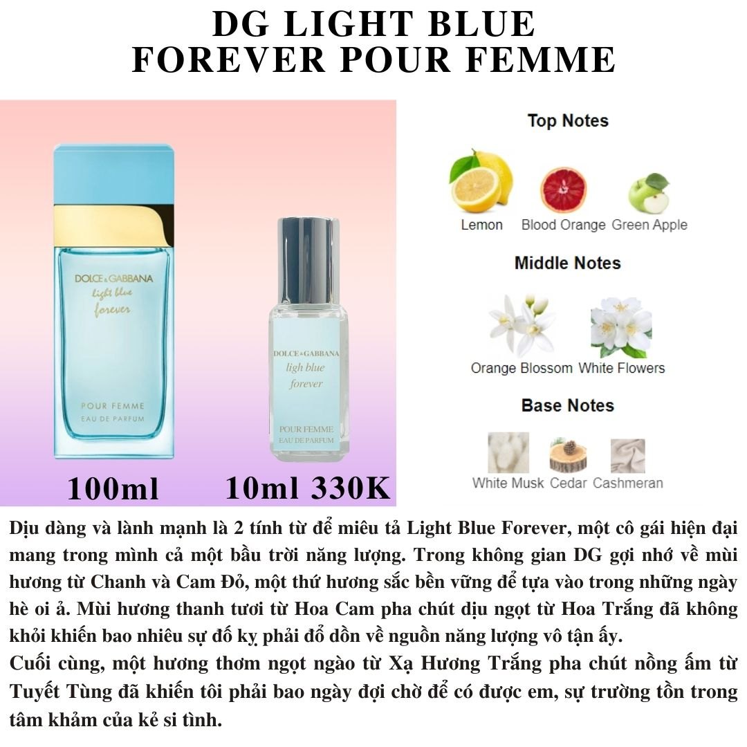 DG Collection - Chiết 10ml