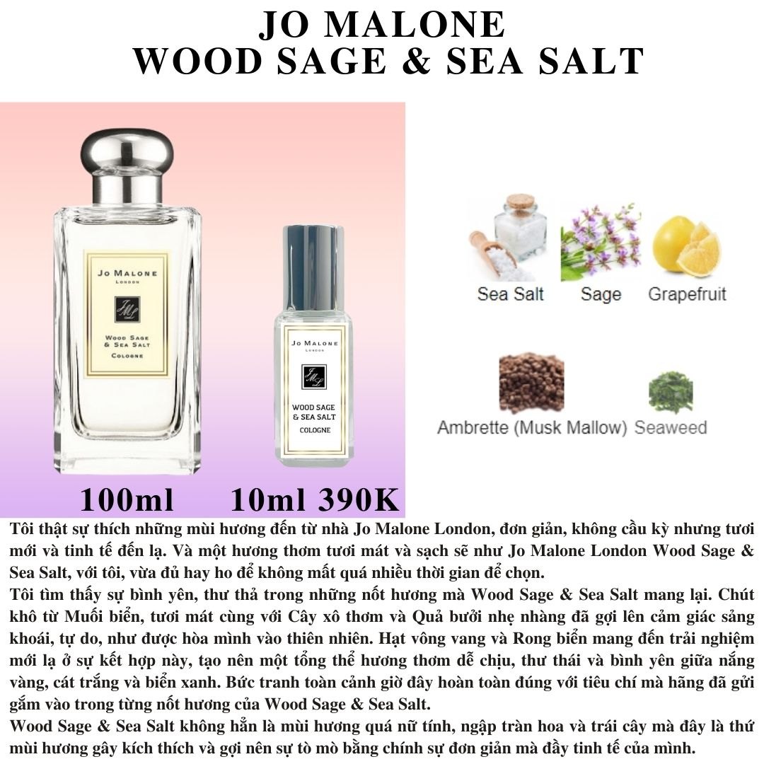 Jo Malone Collection - Chiết 10ml