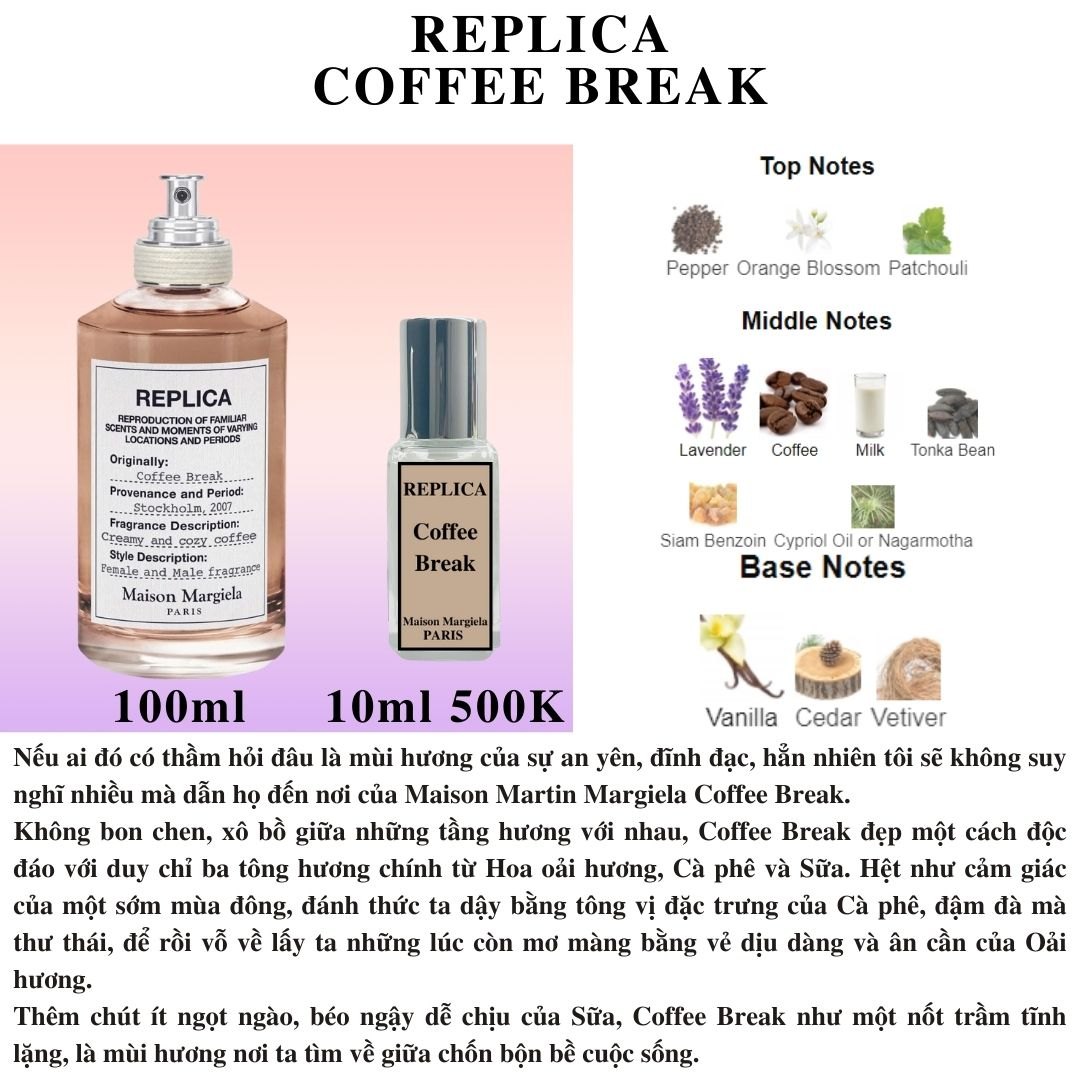 Nước hoa Niche - Maison Martin Margiela Replica Coffee Break